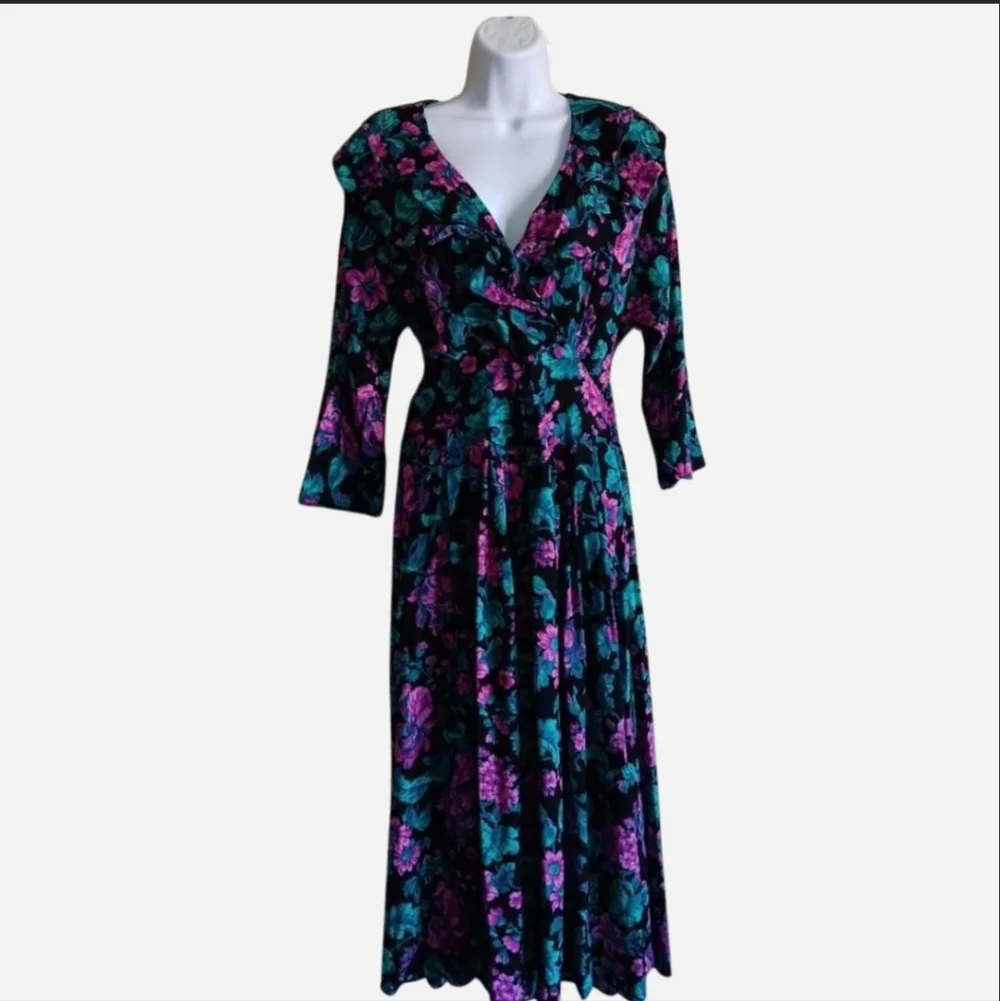 Vintage | Dresses | 9s Vintage Forest Maxi Dress Vneck Black Purple Whimsy Fairy Cottage Size 2 | Poshmark Vintage | Dresses | 9s Vintage Forest Maxi Dress Vneck Black Purple Whimsy Fairy Cottage Size 2 | Poshmark